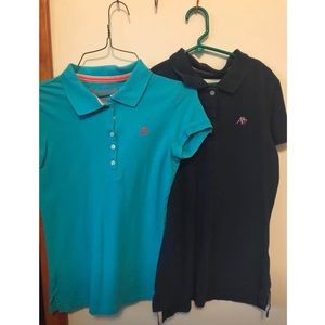 2 Aeropostale collard shirts!